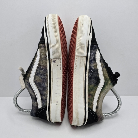 Vans | Old Skool distressed black indie sleeze low-top sneakers | WMS 7 - Picture 11 of 14